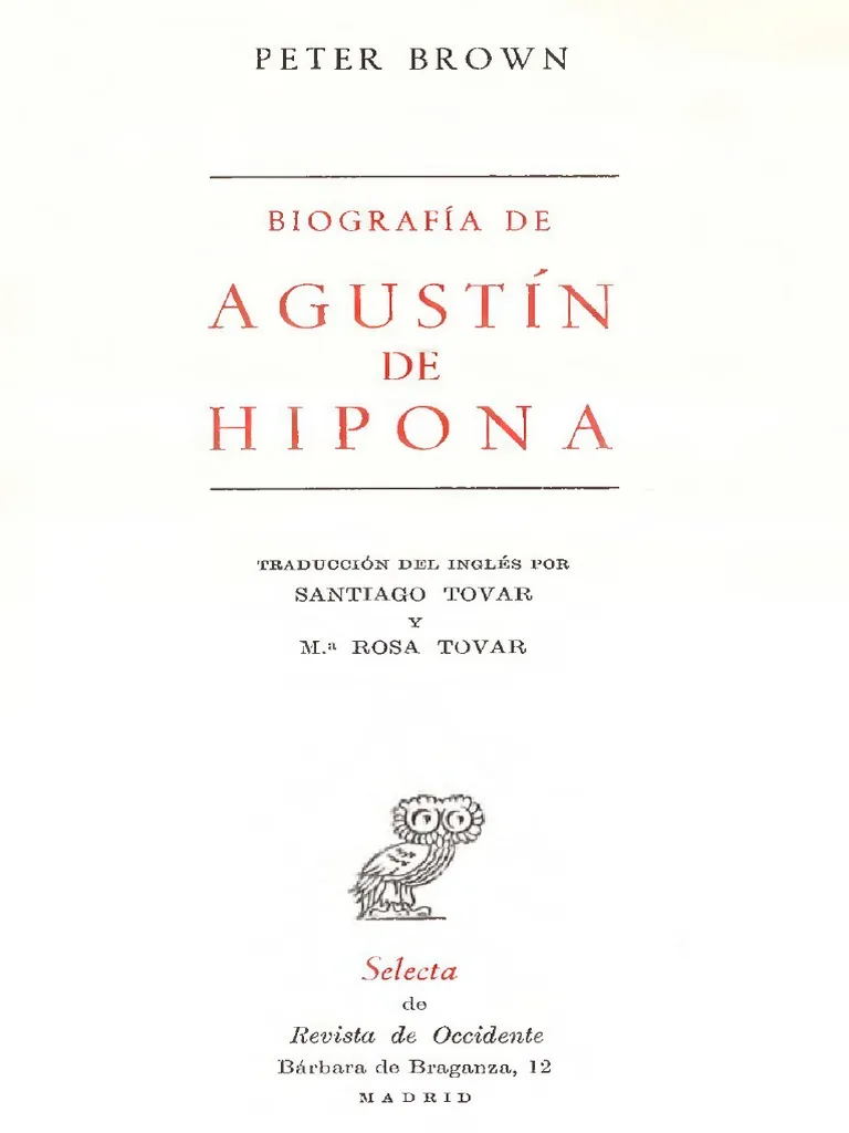 Bibliografía de Agustín de Hipona